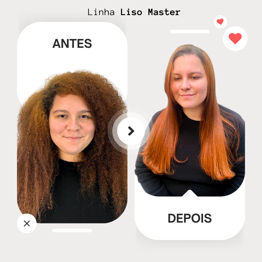 Kit Liso Master Azul completo - 1 Litro
